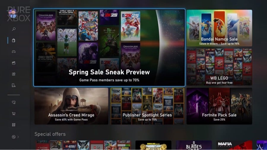 Xbox Spring Sale 2025 Seemingly Delayed To Next Week As 'Sneak Preview' Continues