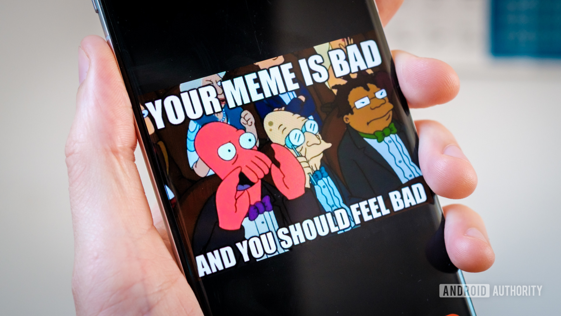 your meme is bad