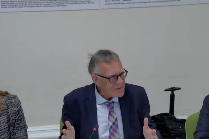 Birmingham City Council's cabinet member for transformation Rob Pocock