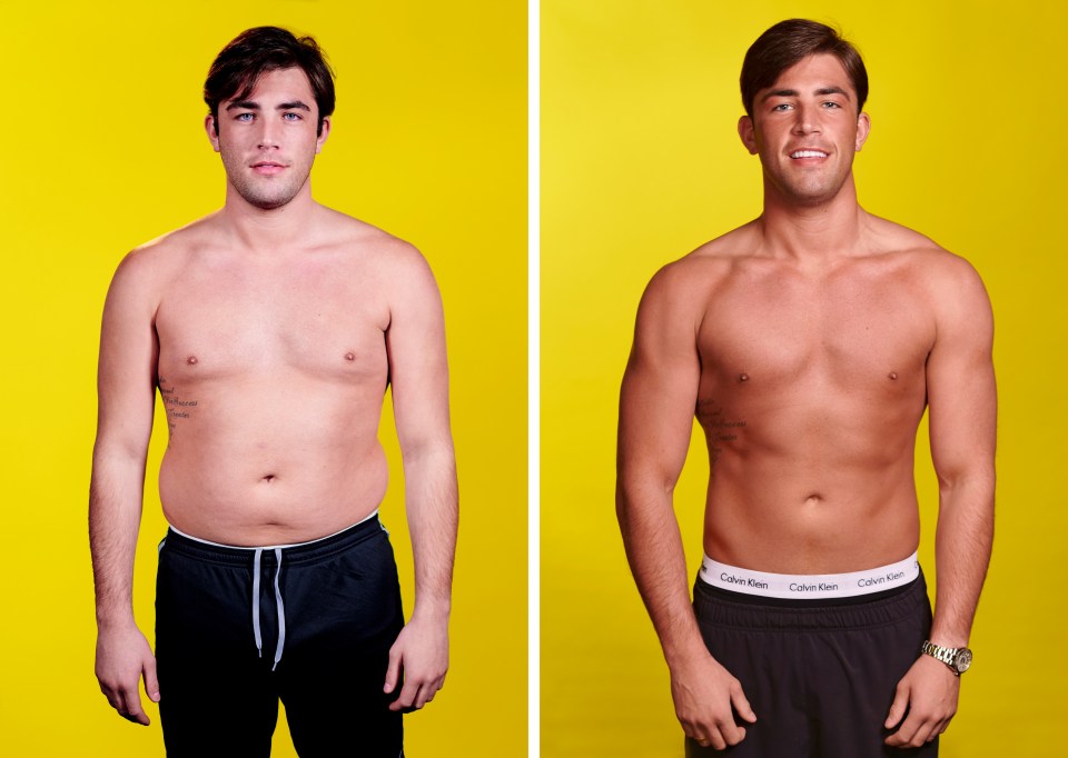 Jack Fincham has partnered with Protein World, using the four-week Slender Plan