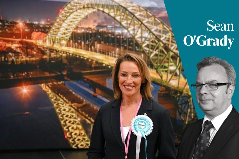 Reform UK’s Sarah Pochin after the party won the seat in Runcorn and Helsby. Getty Images