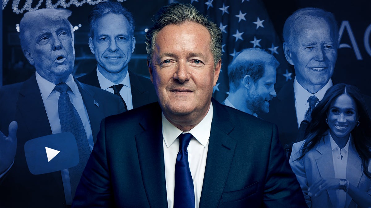 Piers Morgan Sounds Off on Trump, Biden, CNN's 'Sneering', and Meghan Markle
