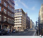 The fenestration of lower levels has also been simplified