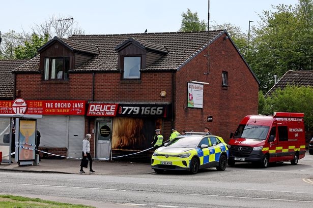 The taxi firm was set ablaze in the early hours of Thursday morning