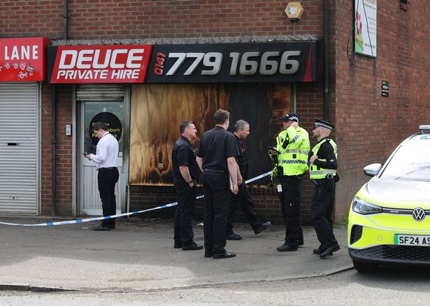 Detectives are probing the firebomb attack