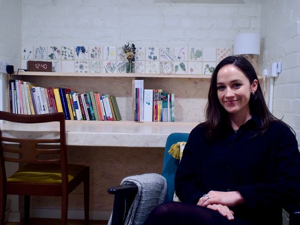 Changing Rooms Counsellor Colette Kellgren-Parker in a talking therapy room