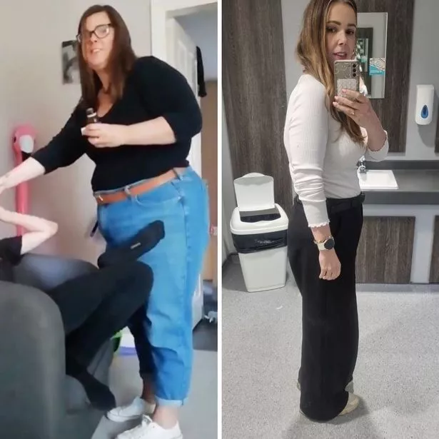 The mum-of-two lost over five stone with the jabs - and is slimmer than she was at 21 years old