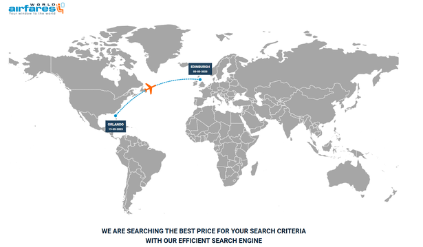 The illicit site posed as World Airfares.