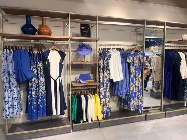 The store is currently filled with light summery colours