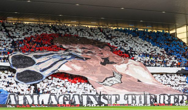 The Union Bears tifo