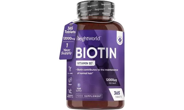 WeightWorld's Biotin Hair Growth Supplement