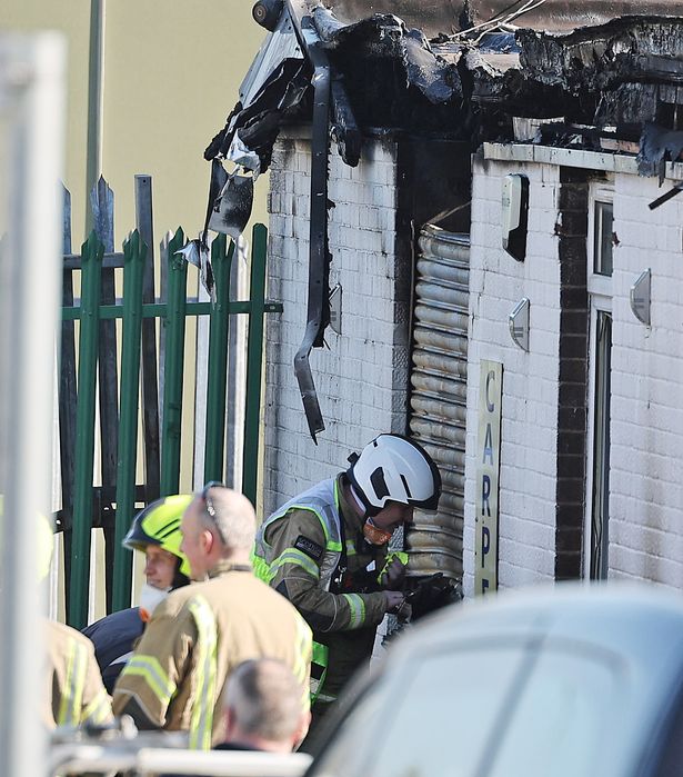 The fire has been linked to the ongoing gangland feud between the Daniel and Richardson clans