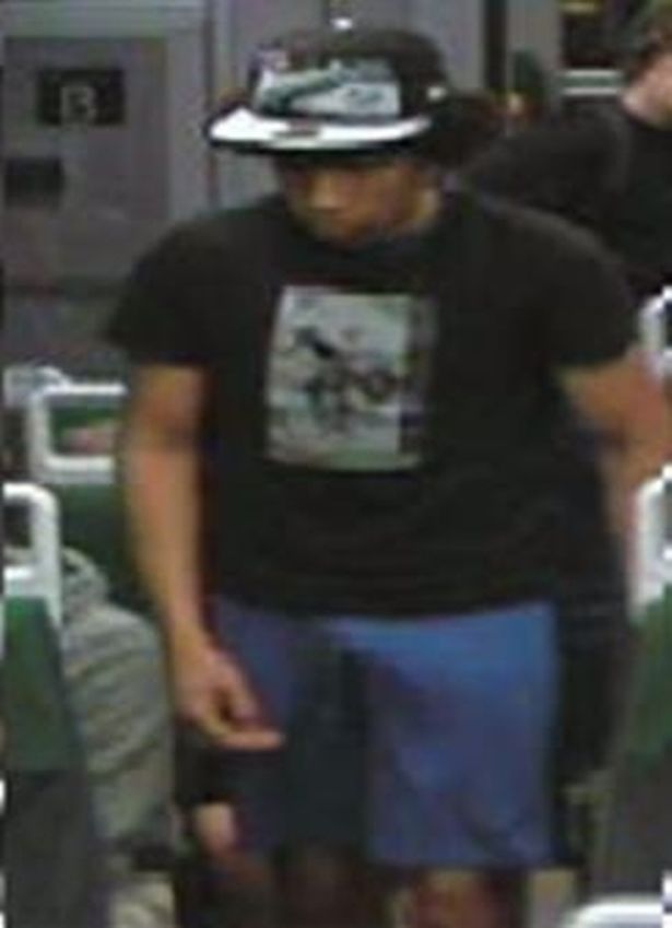 The British Transport Police want to speak to this man.