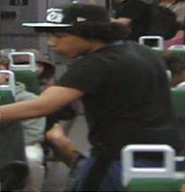 The British Transport Police want to speak to this man.