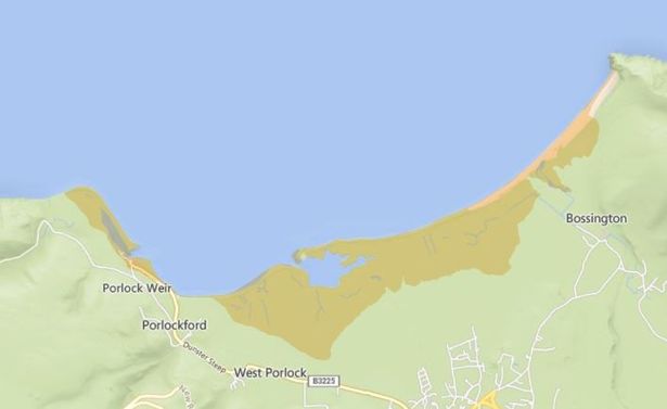 Flooding could affect the coastline at Porlock Weir tomorrow morning.