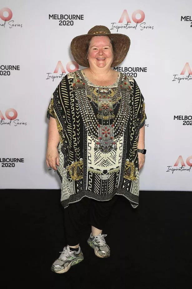Magda Szubanski attends the AO Inspirational Series Lunch during the Australian Open 2020 