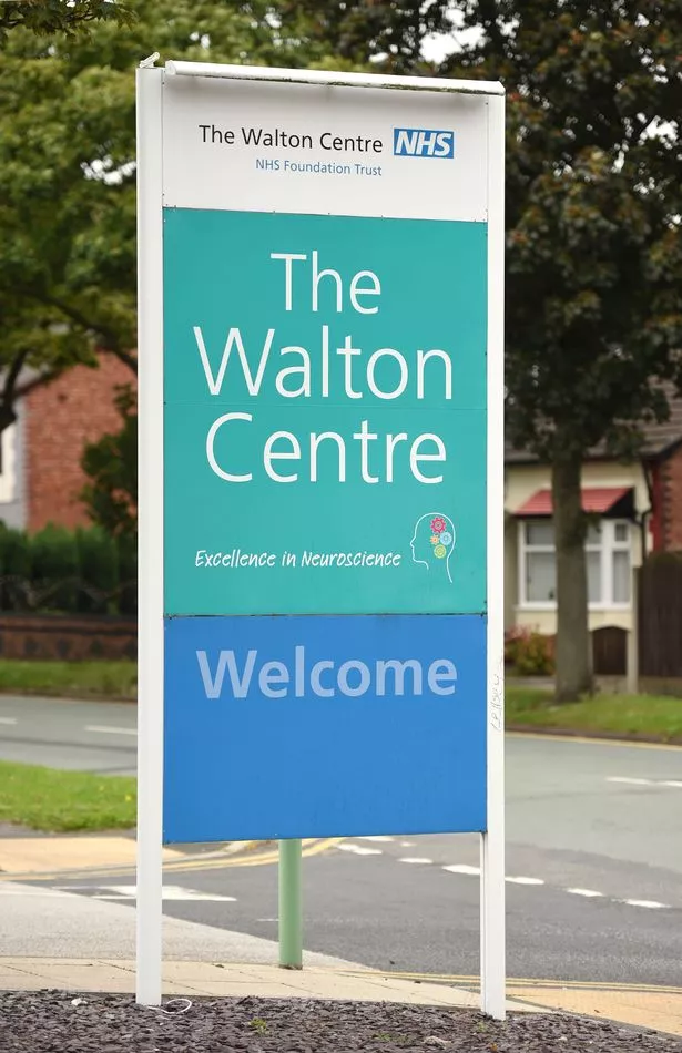 Georgia was rushed to The Walton Centre hospital (stock)