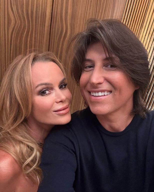 Amanda Holden and Chris Hughes 