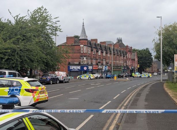Ardwick incident May 24 2025 Cordon