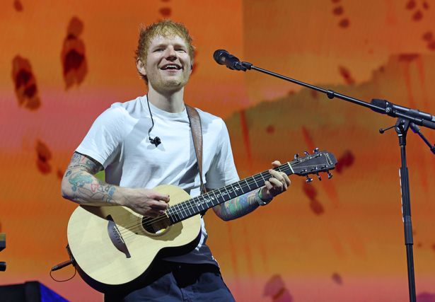 Ed Sheeran surprise guest at BBC Radio 1 Big Weekend at Sefton Park, Liverpool