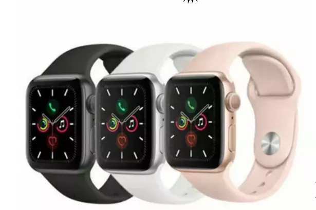 Black, pink and white Apple Watches are up for grabs