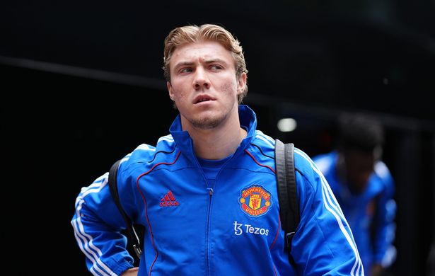 Manchester United striker Rasmus Hojlund