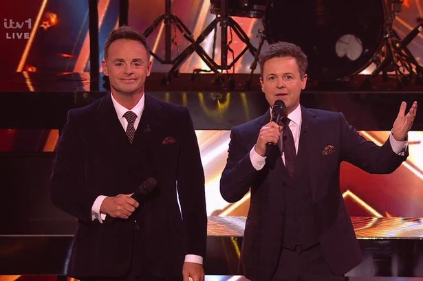 Ant and Dec on BGT