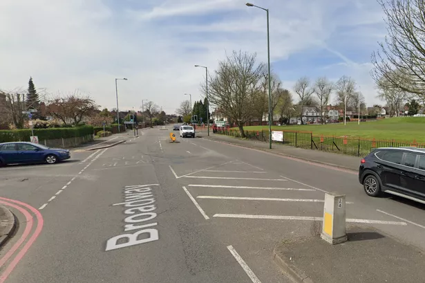 A general view of Broadway in Walsall