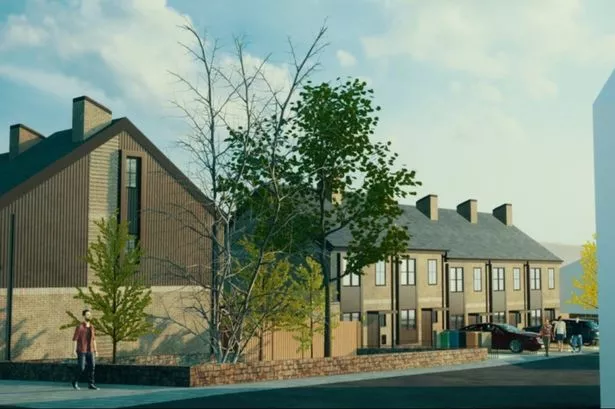 CGI of how the transformation of the former Mottram police station could look