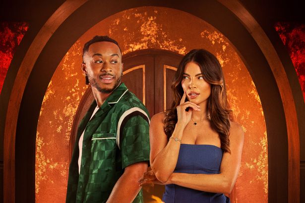 Biggs Chris and Rebecca Gormley in a promo for Netflix's Cheat: Unfinished Business.