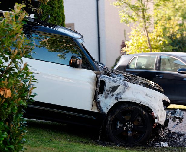The burnt-out motor