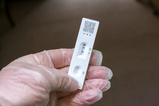Rapid Covid test.