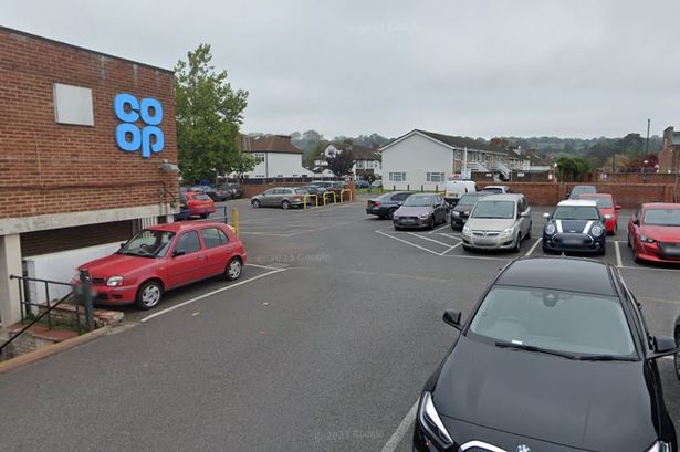 Bristol residents were shocked when tall blue walls appeared in a carpark area 