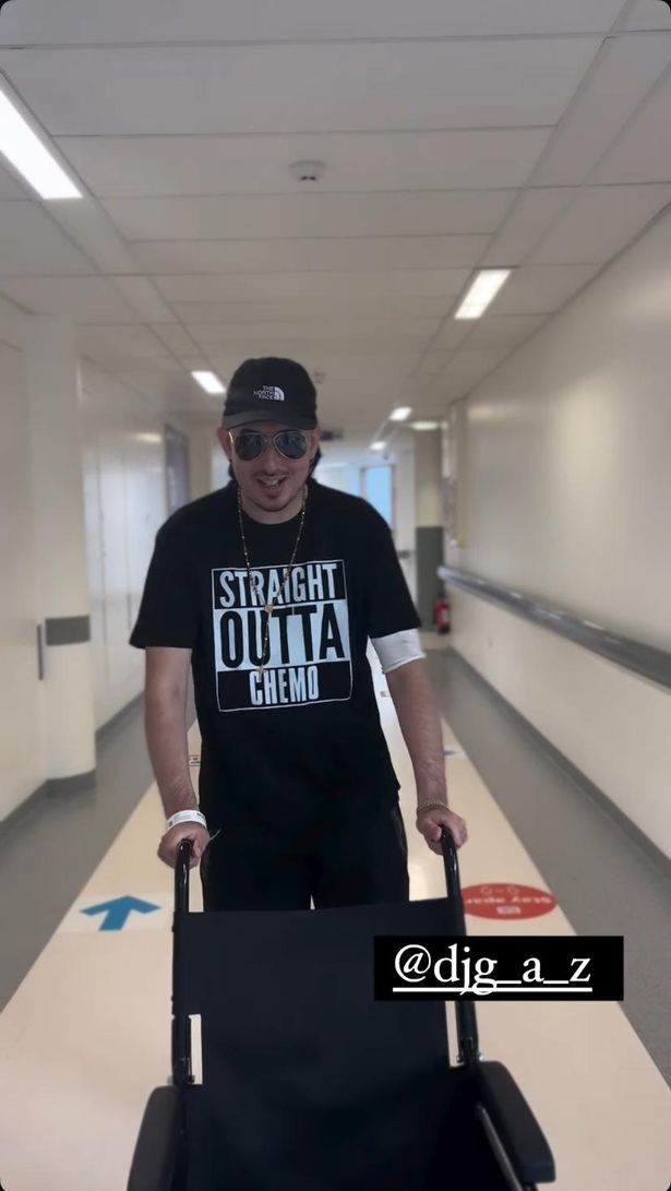 Gaz is currently undergoing chemotherapy