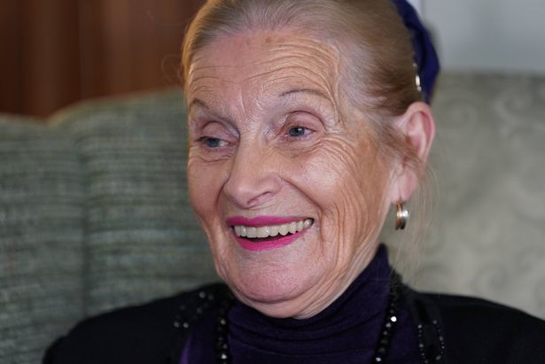 Doreen Simson, 87, from Sussex, who was evacuated from her home in White City, west London, at the age of four and separated from her brother when they arrived in Wales. Picture date: Tuesday March 11, 2025.