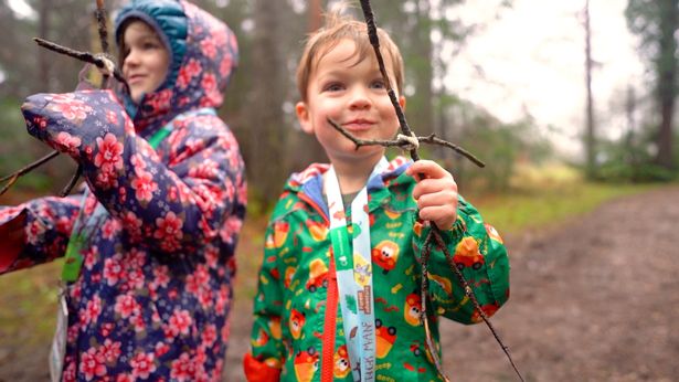 Stick Man trail at Delamere Forest
