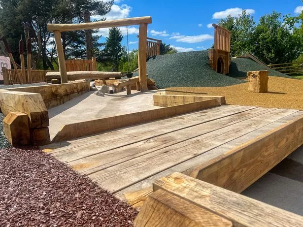 The new wet play area is opening up in time for May half term