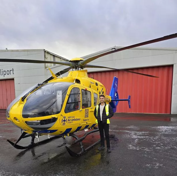 Ethan Bhatt said the air ambulance saved his life