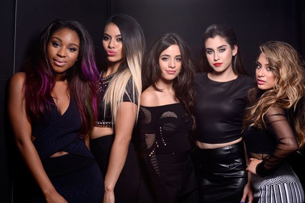 Normani Hamilton, Dinah Jane Hansen, Lauren Jauregui, Camila Cabello and Ally Brooke in a photo.