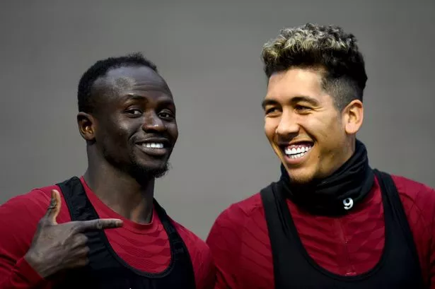 Roberto Firmino and Sadio Mane formerly of Liverpool