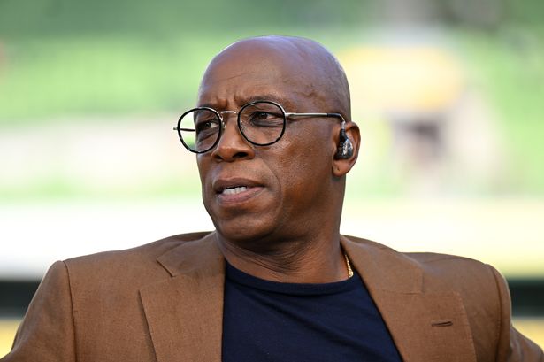 ITV pundit Ian Wright before the UEFA Nations League match between the Republic of Ireland and England.