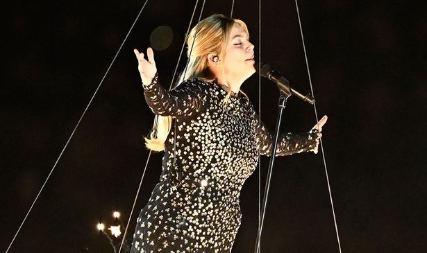 French singer Louane unveiled her song at the Six Nations