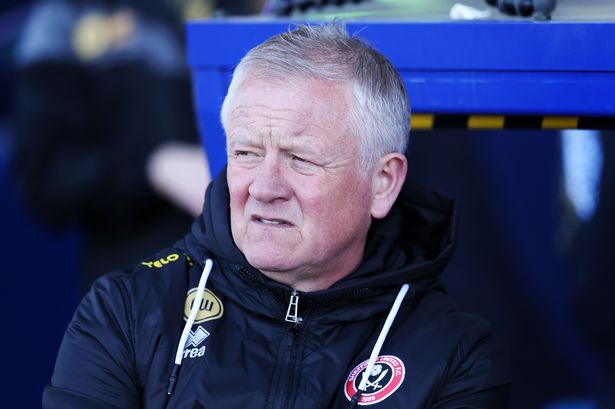 OXFORD, ENGLAND - APRIL 05: Chris Wilder, Manager of Sheffield United FC looks on during the Sky Bet Championship match between Oxford United FC and Sheffield United FC at Kassam Stadium on April 05, 2025 in Oxford, England. (Photo by Ryan Pierse/Getty Images)