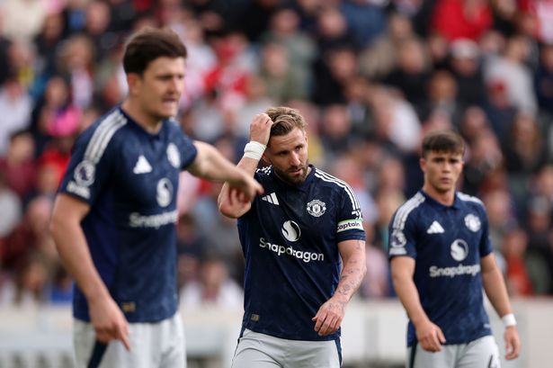 Shaw played 45 minutes against Brentford