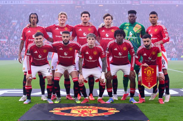 United line up against Athletic Bilbao