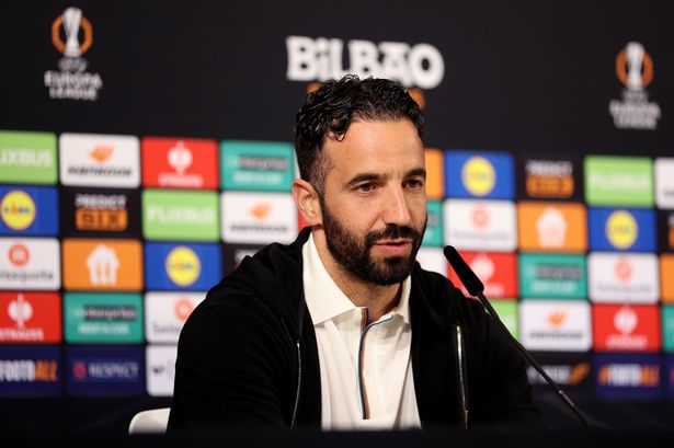 Amorim at his pre-match press conference
