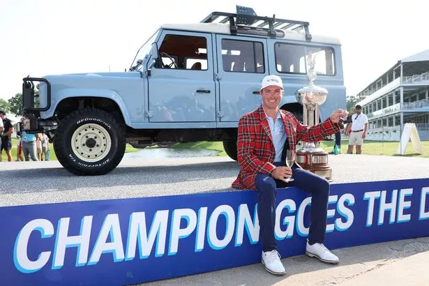 Griffin's win came not only with a trophy but also with the keys to a one-of-a-kind 1992 Schwab Defender