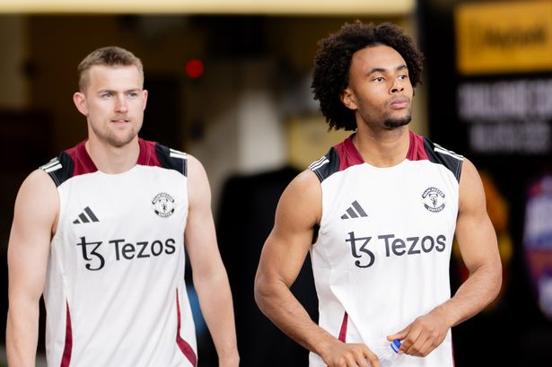 De Ligt and Zirkzee were often together as they recover from injury