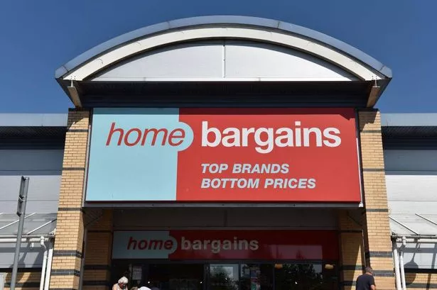 A general view of a Home Bargains discount retail outlet store