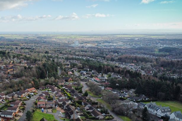 Glenrothes aerial photo